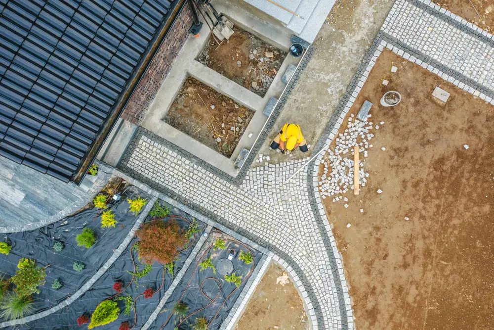Creating New House Surrounding With Back Yard Gard 2025 03 13 19 33 10 Utc