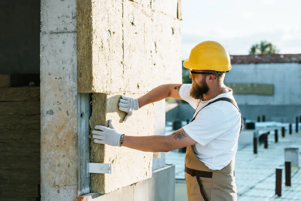Builder In Protective Helmet And Googles Doing Ins 2024 11 18 21 10 16 Utc