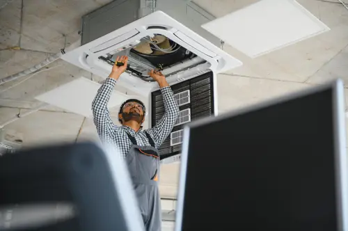 Concentrated Young Indian Engineer Setting Up Air 2025 03 16 00 59 53 Utc